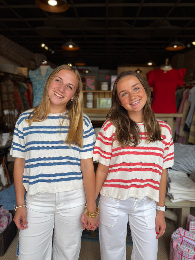 Prado Stripe Sweater Tee
