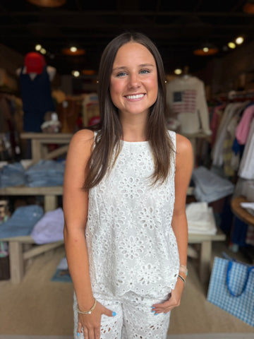 Blue Floral Romper