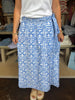 Wren Wrap Skirt Haven Tile Blue