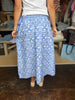 Wren Wrap Skirt Haven Tile Blue