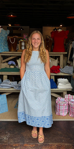 Lillian Star Spangled Blue Dress
