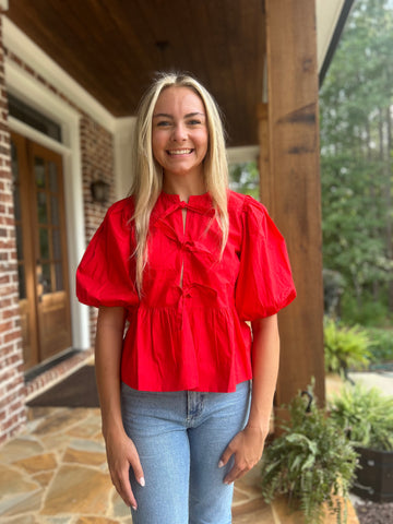 Georgia Red Collegiate Cord Sweatshirt