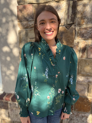 The Boxy Chenille Shirt Georgia