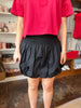 Solid Smock Bubble Skort