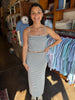 Caffari Stripe Tube Top