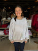 Everyday Striped Crew