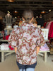 Pipa Bubble Sleeve Top Rustic