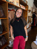 Mock Neck Sweater Top