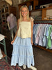 Long Striped Skirt