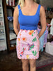 FINAL SALE - Pink Toucan Fruit Scallop Skirt