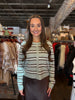 Medina Stripe Cardigan