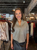 Charis Puff Sleeve Gingham Blouse
