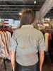 Charis Puff Sleeve Gingham Blouse