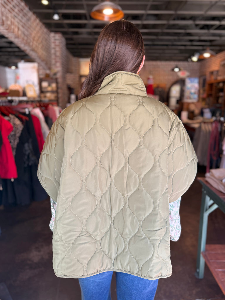Quilted Pancho Vest