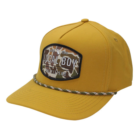 Old School Georgia Fishing Camo Trucker Hat