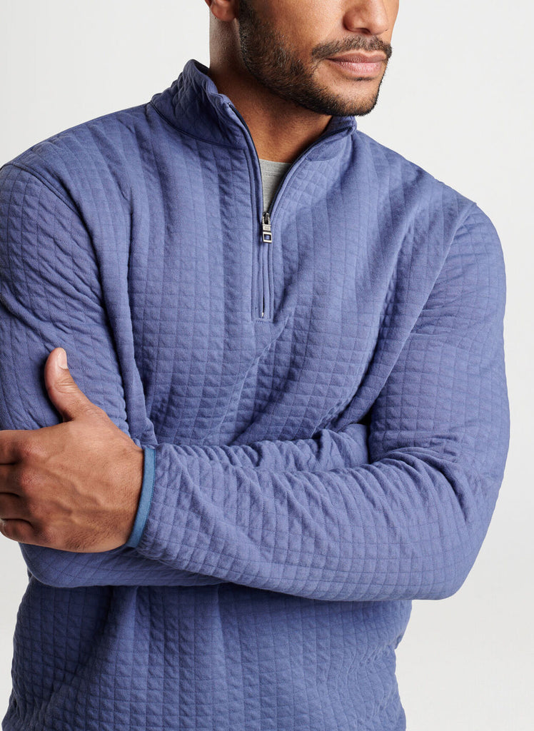 Quad Quilted Quarter-Zip