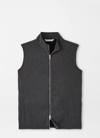 Brentwood Reversible Fleece Vest Navy