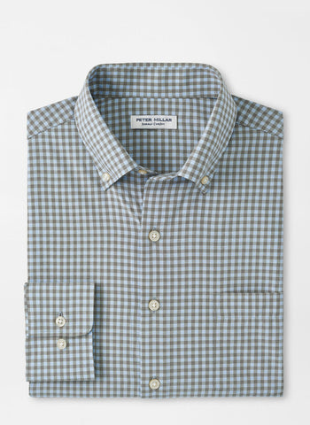 Barrie Performance Twill Sport Shirt Sherwood