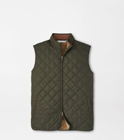 Brentwood Reversible Fleece Vest Navy