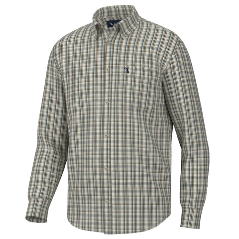 Murray Performance Poplin Sport Shirt Dark Olive