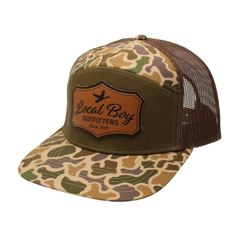 Duck Badge 7 Panel Hat