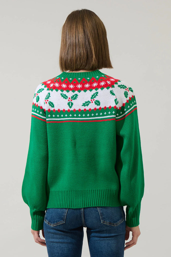 Abey Fair Isle Christmas Sweater