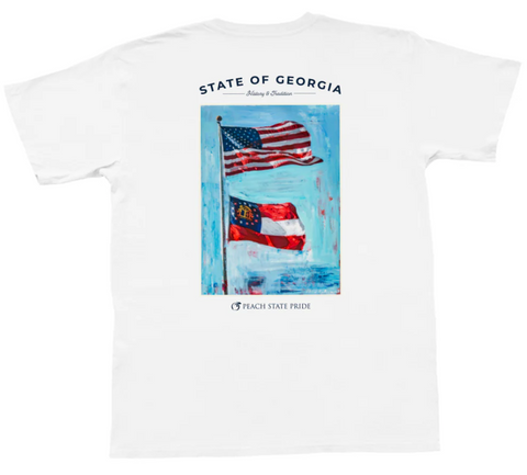 Peach State Pride - Georgia Script Sweatshirt