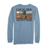 Marsh Dog Long Sleeve Tee Slate