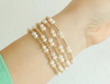 Coastal Pearl Bracelet Petite 6.25