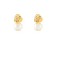 Love Knot Pearl Earring