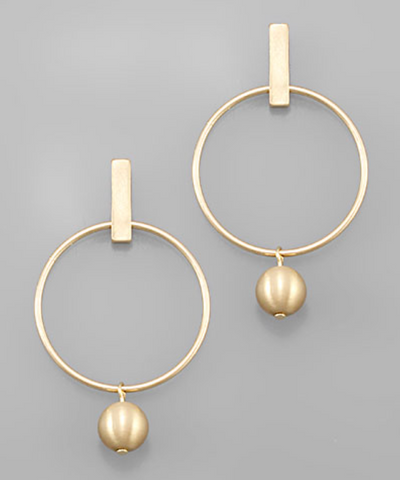 Classic Gold Hoops