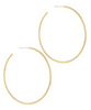 Gold 50mm Metal Hoops