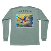 Wood Duck Long Sleeve Pocket Tee