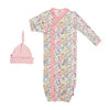 Magnetic Me - Chelsea Ruffle Placket Gown & Ruffle Hat Set