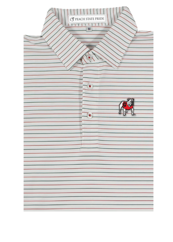 UGA Solid Stretch Jersey Polo