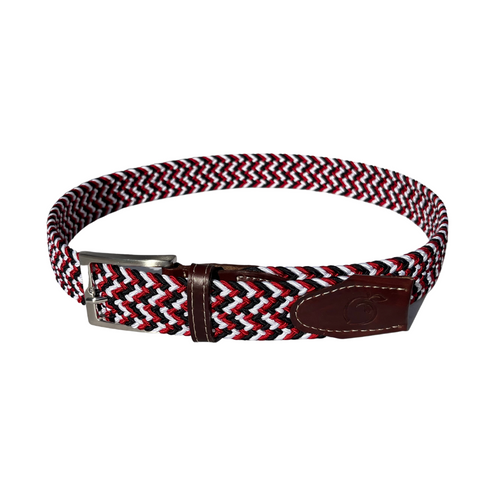 UGA Standing Dog Polo - Jubilee Stripe - Red & White – Empire South