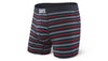 Vibe Boxer Brief Fly - DK Ink Coast Stripe